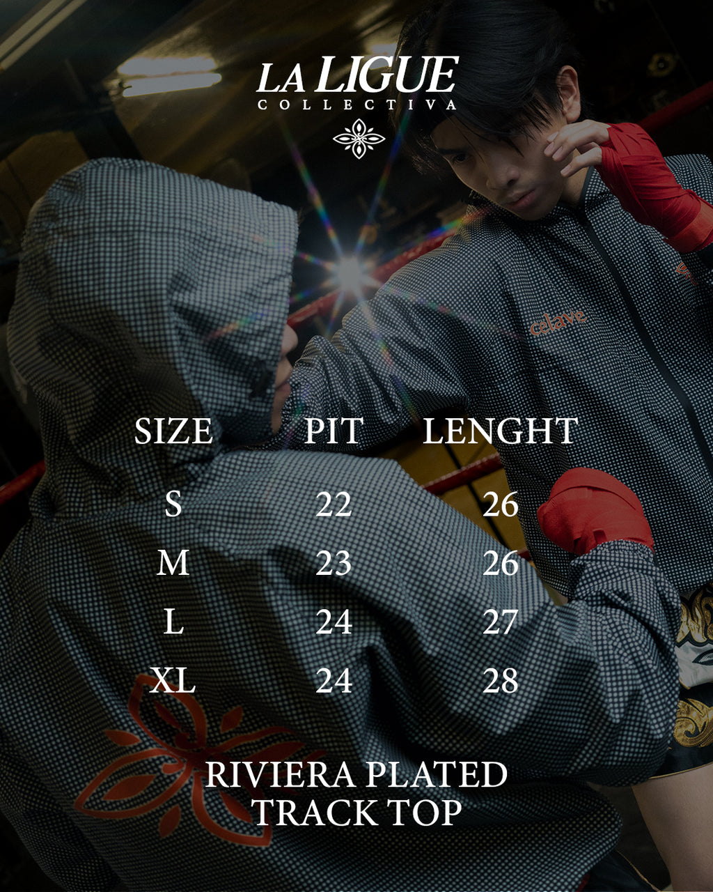RIVEIRA PLATED TRACKTOP