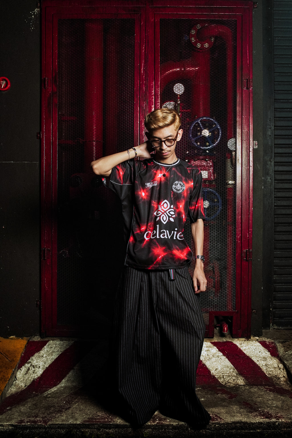 NOVA RED CELAVIE JERSEY