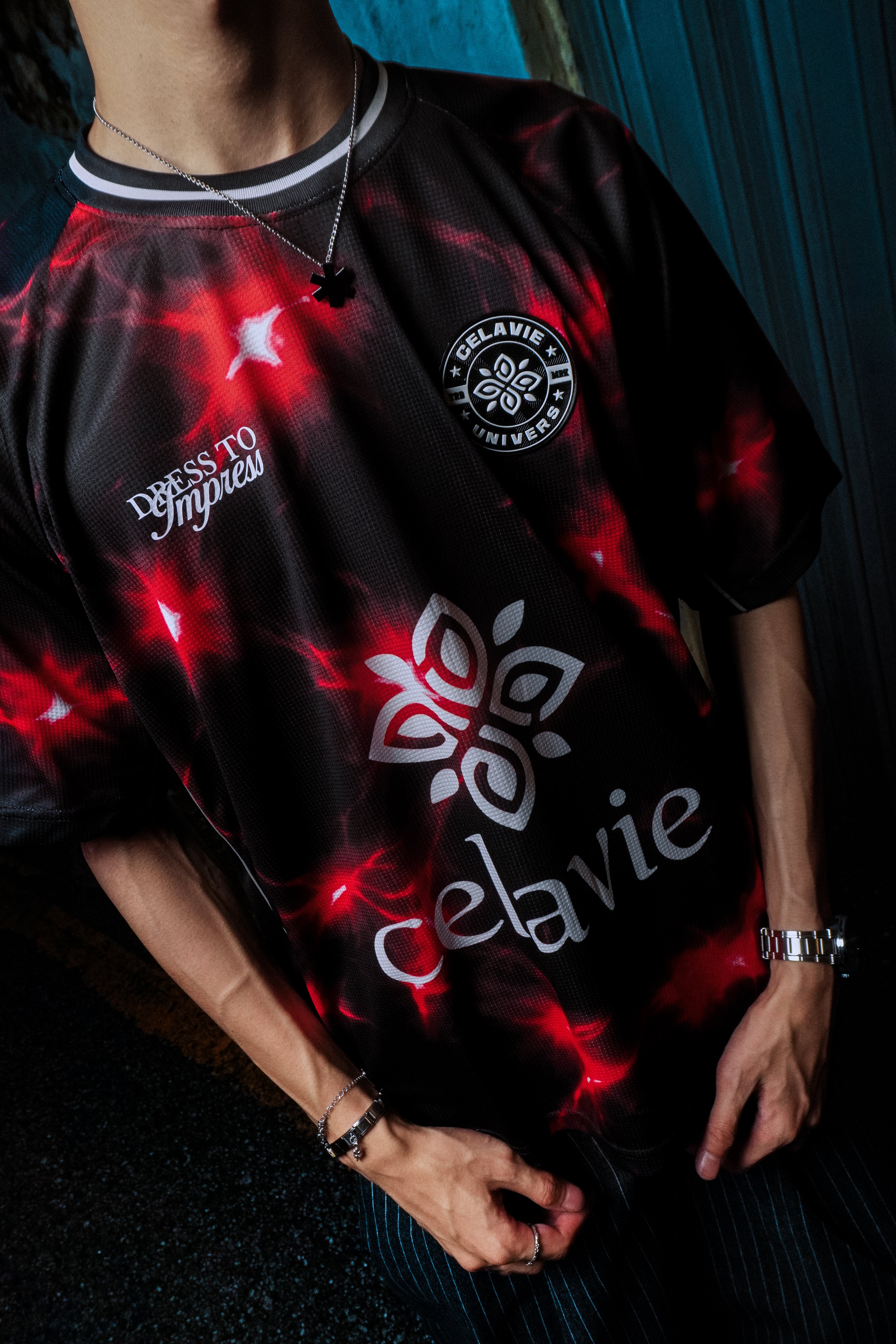 NOVA RED CELAVIE JERSEY