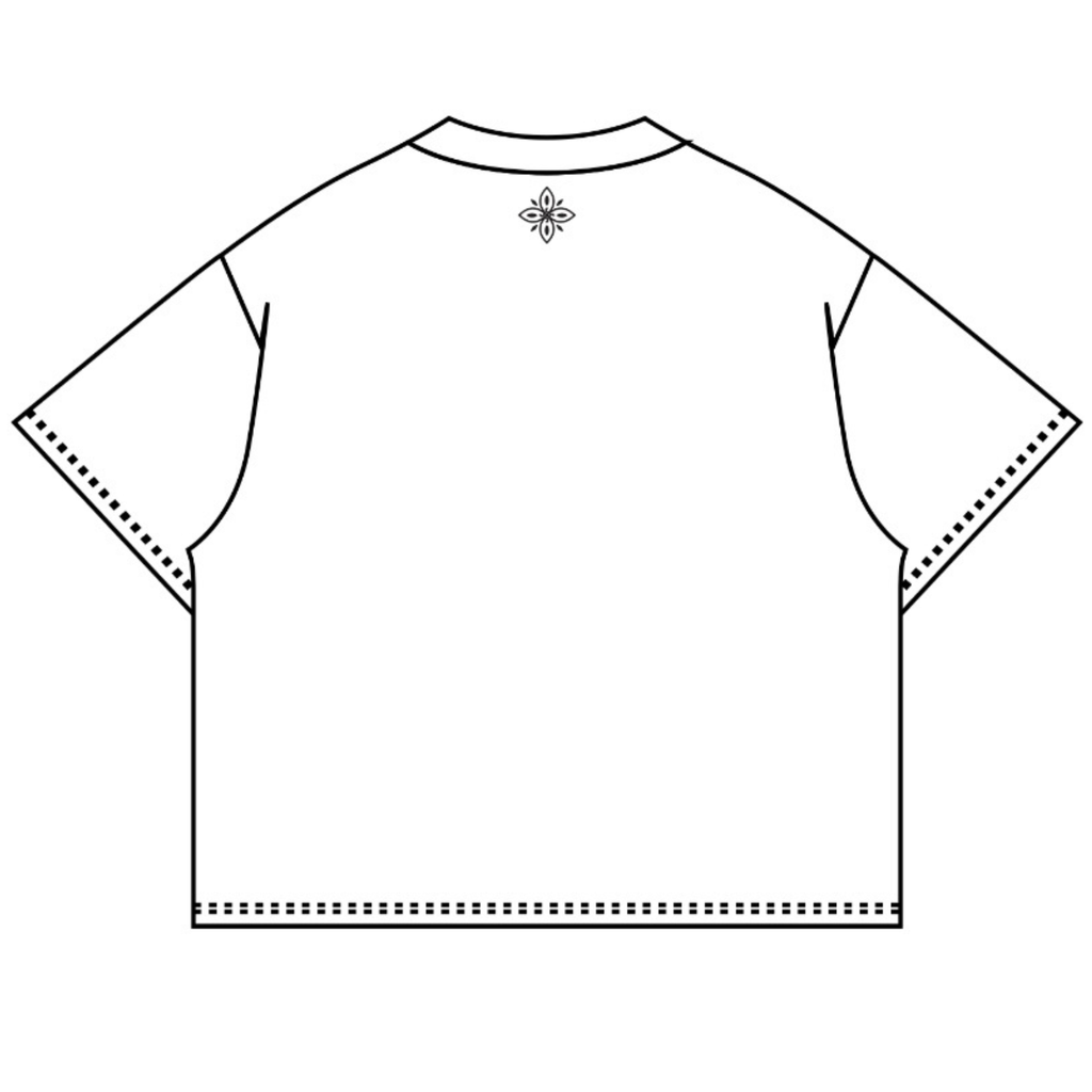 FLOWER GUIDE TEE WHITE