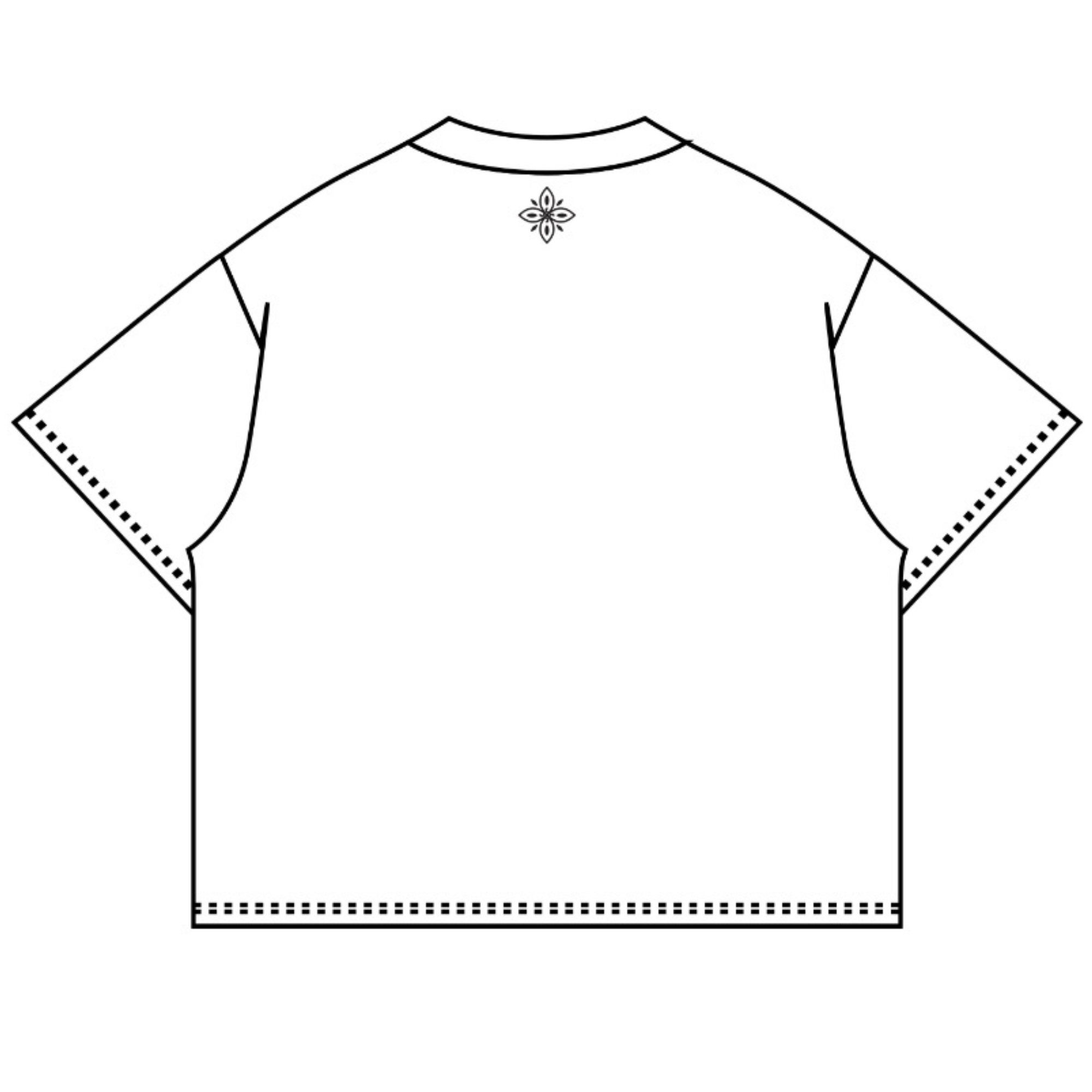 FLOWER GUIDE TEE WHITE