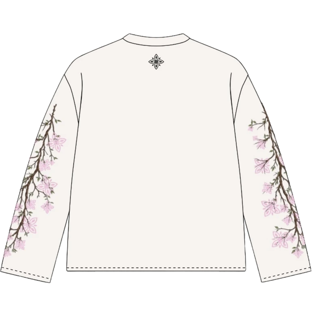 BLOSSOM WAFFLE TEE CREAM