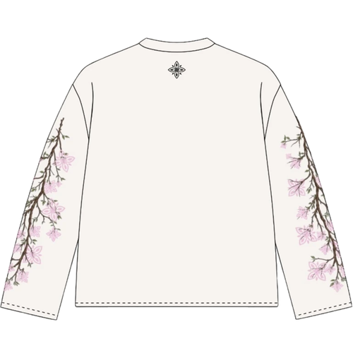 BLOSSOM WAFFLE TEE CREAM