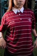 LE POLO RAYE - MAROON
