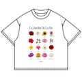FLOWER GUIDE TEE WHITE